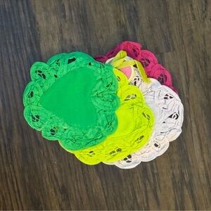 Anthropologie battenburg hear coaster